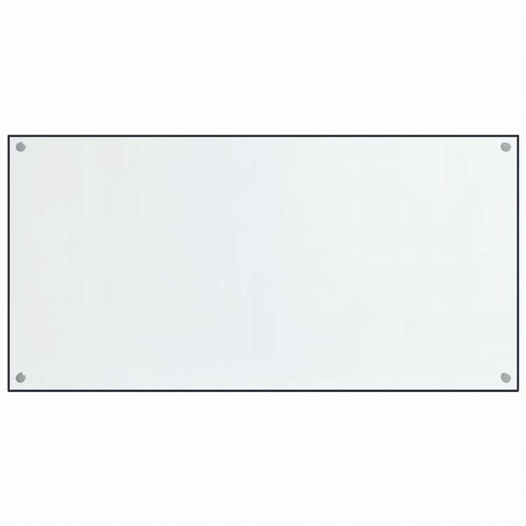 vidaXL キッチン用 汚れ防止板 2点 透明 80x40cm 強化ガラス製ホーム&ガーデン キッチン&ダイニング キッチンツール&調理器具(代引不可)