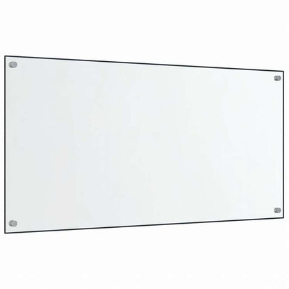 vidaXL キッチン用 汚れ防止板 2点 透明 80x40cm 強化ガラス製ホーム&ガーデン キッチン&ダイニング キッチンツール&調理器具(代引不可)