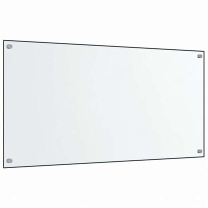 vidaXL キッチン用 汚れ防止板 2点 透明 80x50cm 強化ガラス製ホーム&ガーデン キッチン&ダイニング キッチンツール&調理器具(代引不可)