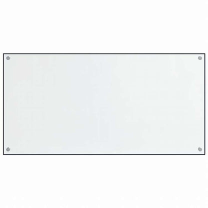 vidaXL キッチン用 汚れ防止板 2点 透明 80x60cm 強化ガラス製ホーム&ガーデン キッチン&ダイニング キッチンツール&調理器具(代引不可)