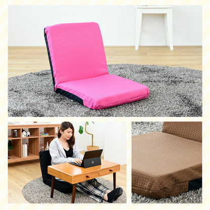 日本製 座椅子 コンパクト リクライニング 7段階 撥水 はっ水 シンプル イス ミニ座椅子 フロアチェア 1人掛け こたつチェア M座椅子 ごろ寝 国産 おしゃれ(代引不可)