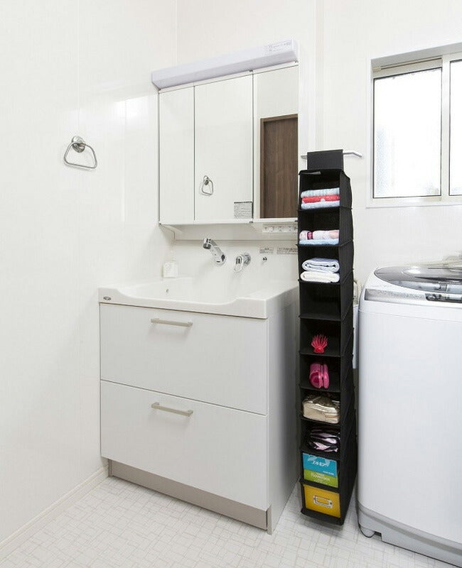 シューズ収納ホルダー10足ブラックVS-SP003薄型スリム不織布シンプル収納ラック【あす楽対応】【ポイント10倍】【送料無料】【smtb-f】