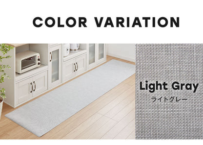 キッチンマット 240cm 拭ける 60×240 厚さ3mm 撥水 防汚 PVC 滑り止め 台所マット PVCマット 床保護マット 保護シート【送料無料】