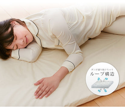 ブレスエアー三層構造マットシングルシングルサイズ敷布団敷き布団日本製国産軽量(代引不可)【あす楽対応】【ポイント10倍】【送料無料】【smtb-f】