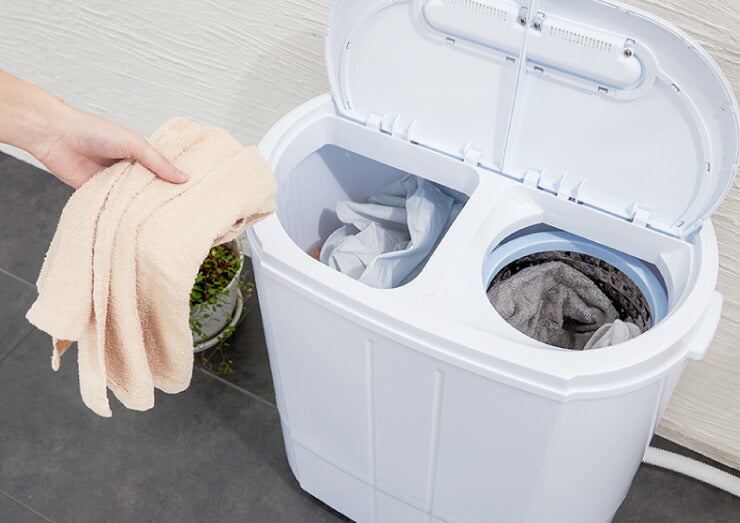 
            
                画像をギャラリービューアにロードします、エスケイジャパンミニ二層式洗濯機SW-A252洗濯機コンパクト一人暮らし小型【送料無料】
            
        