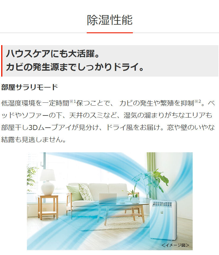 三菱電機衣類乾燥除湿機MJ-M120RX-W乾燥機除湿器衣装乾燥機ホワイト全体乾燥コンプレッサー式部屋干し3Dムーブアイ【送料無料】