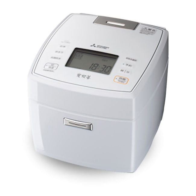 三菱電機IHジャー炊飯器NJ-VVB10-W備長炭炭炊釜5.5合月白炊飯ジャー(代引不可)【送料無料】