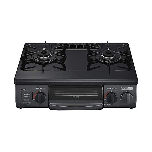 リンナイガステーブルKG34NBKR-LPG【プロパンガス(LPガス)】【ポイント10倍】【送料無料】【smtb-f】