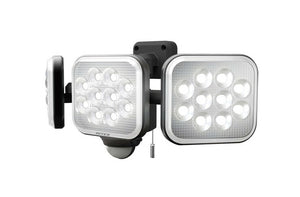 14W×3灯フリーアーム式LEDセンサーライト防雨防犯LED人感センサー屋外玄関照明LED-AC3042(代引不可)【ポイント10倍】【送料無料】