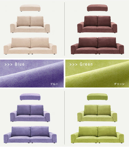 シンプルフロアソファ【Hayley】ヘイリー2人掛け単品(代引不可)【ポイント10倍】【送料無料】【smtb-f】